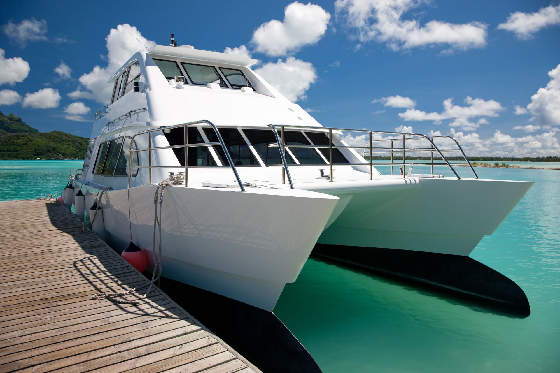 Yacht Catamaran Boat